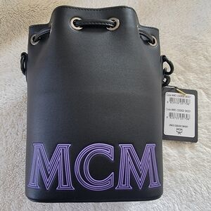 AUTHENTIC NWT MCM BUCKET BAG